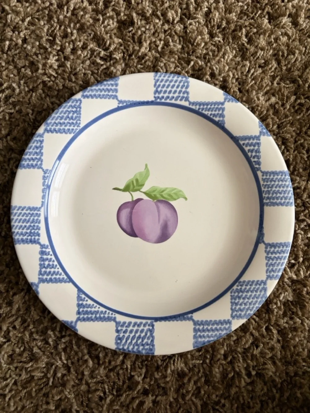 Pfaltzgraff Hopscotch Salad Plates 9”